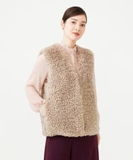 GKJAG01330 Sybilla(シビラ) フェイクファージレ グレージュ