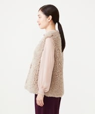 GKJAG01330 Sybilla(シビラ) フェイクファージレ グレージュ