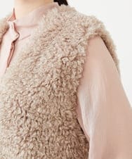 GKJAG01330 Sybilla(シビラ) フェイクファージレ グレージュ