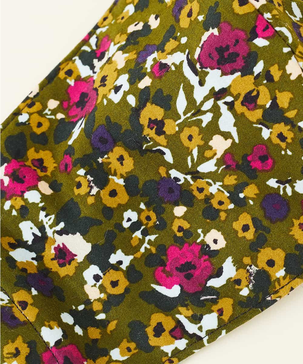 GKYAM10025 Sybilla(シビラ) 【返品不可】Sybilla 小花柄プリントマスク カーキ