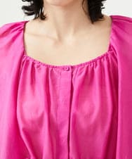 GLBGD01220 S sybilla(エス  バイ シビラ) シアーケープブラウス フューシャピンク