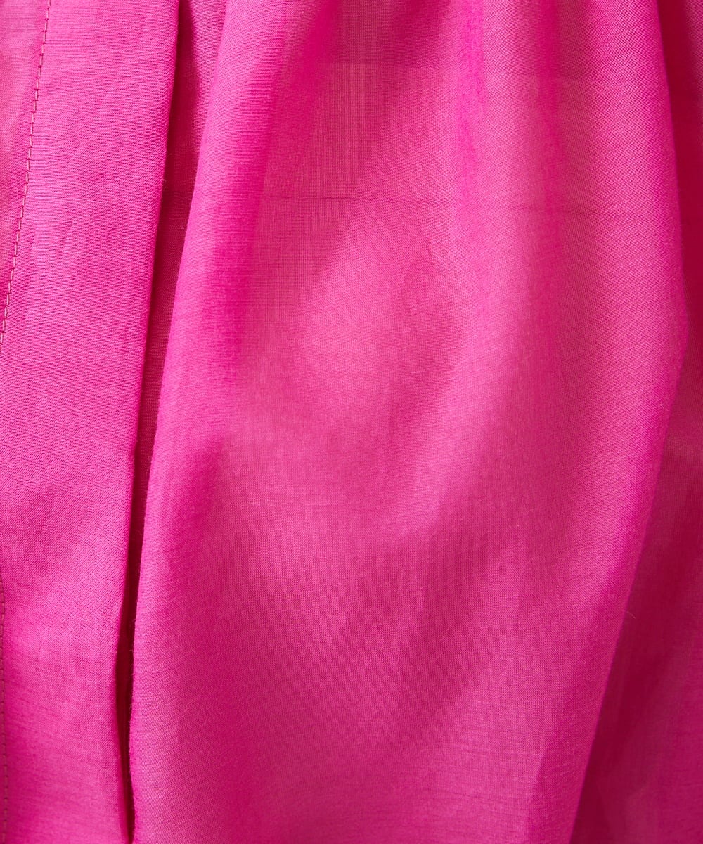 GLBGD01220 S sybilla(エス  バイ シビラ) シアーケープブラウス フューシャピンク