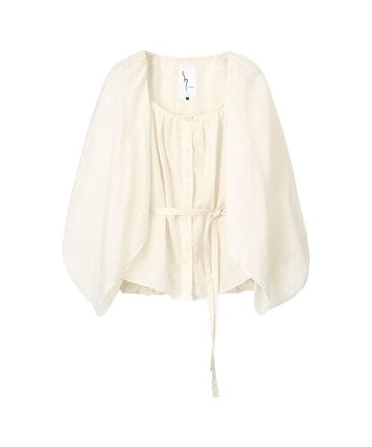 GLBGD01220 S sybilla シアーケープブラウス