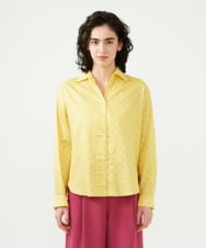 GLBGD02200 S sybilla(エス  バイ シビラ) ドットプリントシャツ イエロー×ピンクドット