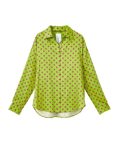 GLBGD02200 S sybilla ドットプリントシャツ