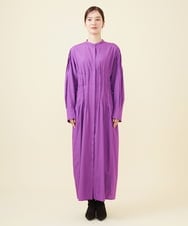 GLEAA02300 S sybilla(エス  バイ シビラ) 【ドラマ着用】テンセルコットンシャツドレス オーキッドパープル