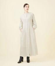 GLEAA02300 S sybilla(エス  バイ シビラ) 【ドラマ着用】テンセルコットンシャツドレス アイボリー