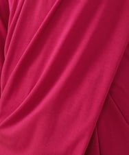 GLEAV03230 S sybilla(エス  バイ シビラ) ドレープジャージドレス ピンク