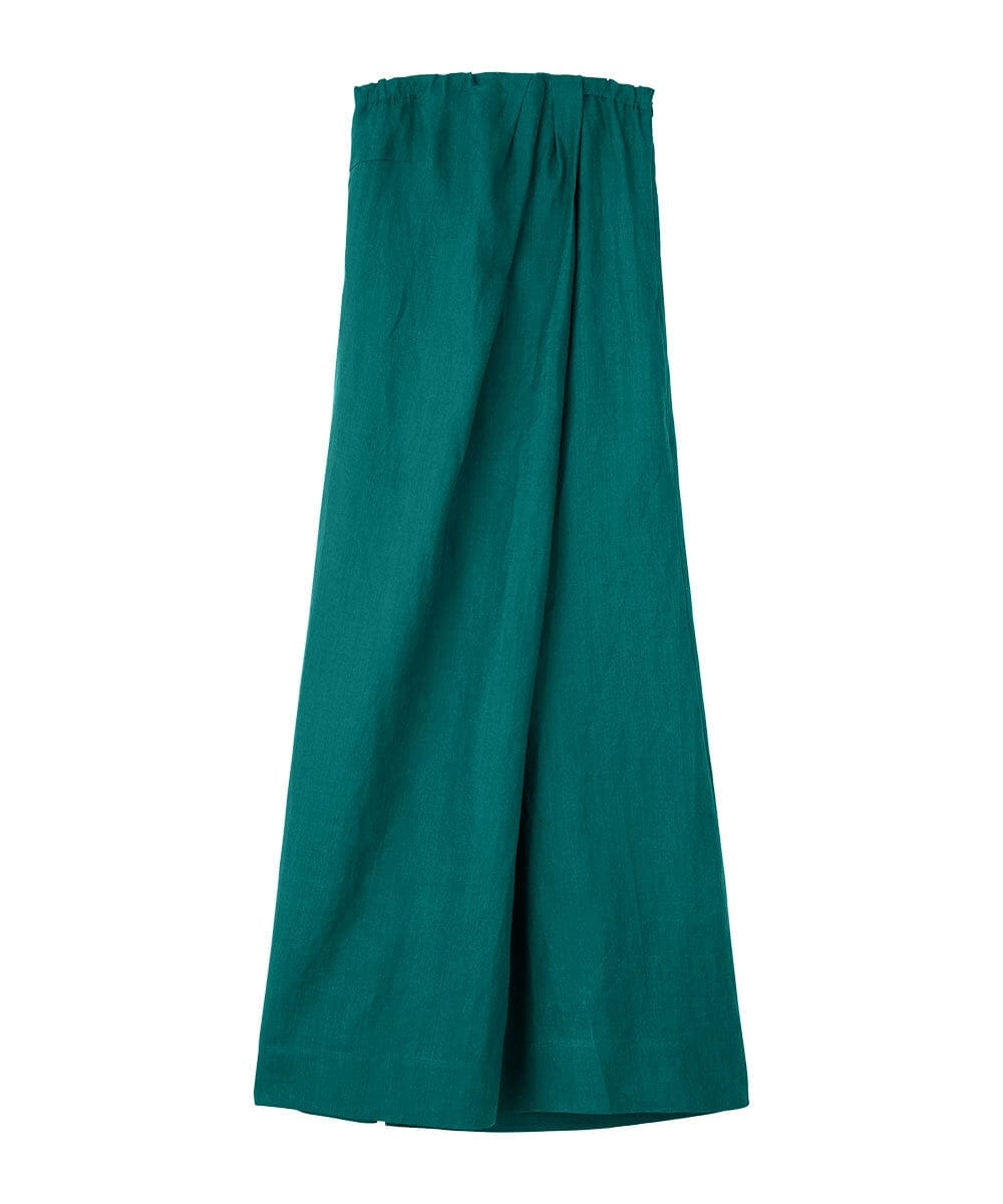 GLEGD04360 S sybilla(エス  バイ シビラ) カラーリネンベアジャンプスーツ グリーン