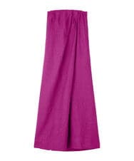 GLEGD04360 S sybilla(エス  バイ シビラ) カラーリネンベアジャンプスーツ モーブ