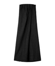 GLEGD04360 S sybilla(エス  バイ シビラ) カラーリネンベアジャンプスーツ ブラック