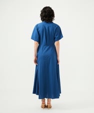 GLEGD05360 S sybilla(エス  バイ シビラ) サマーラップドレス ブルー