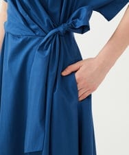 GLEGD05360 S sybilla(エス  バイ シビラ) サマーラップドレス ブルー