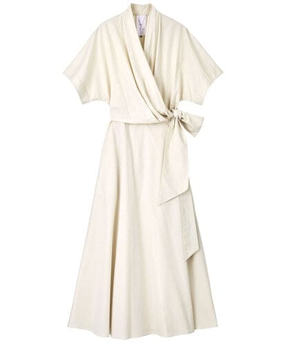 GLEGD05360 S sybilla サマーラップドレス