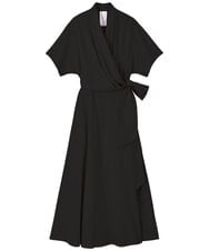 GLEGD05360 S sybilla(エス  バイ シビラ) サマーラップドレス ブラック