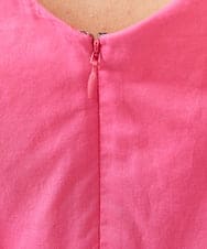 GLEGD06400 S sybilla(エス  バイ シビラ) カラーブロックドレス ピンク×オレンジ