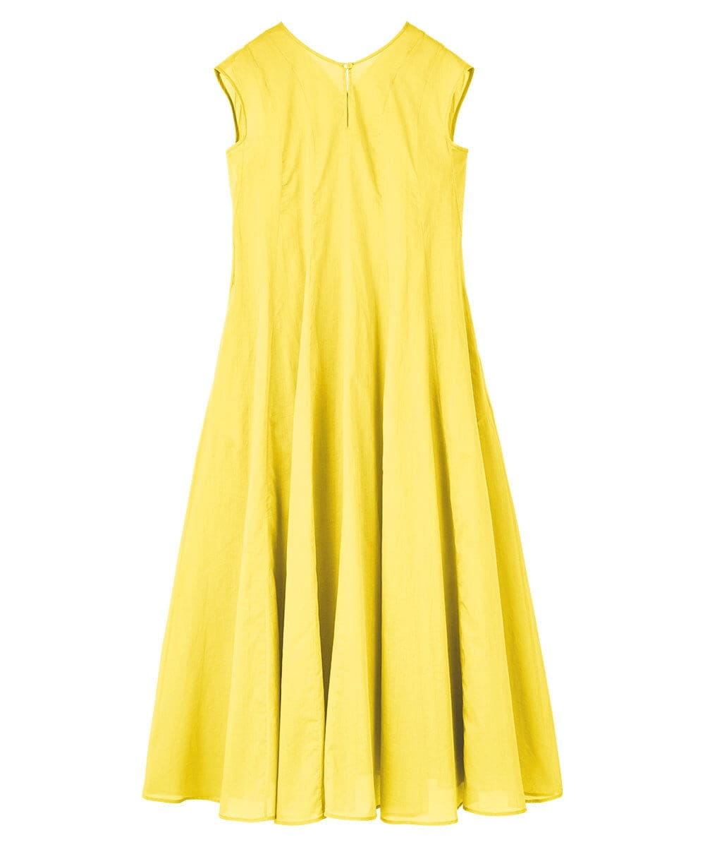 GLEGD07360 S sybilla(エス  バイ シビラ) コットンローンシアードレス レモンイエロー