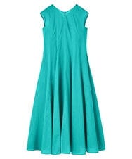 GLEGD07360 S sybilla(エス  バイ シビラ) コットンローンシアードレス ターコイズグリーン