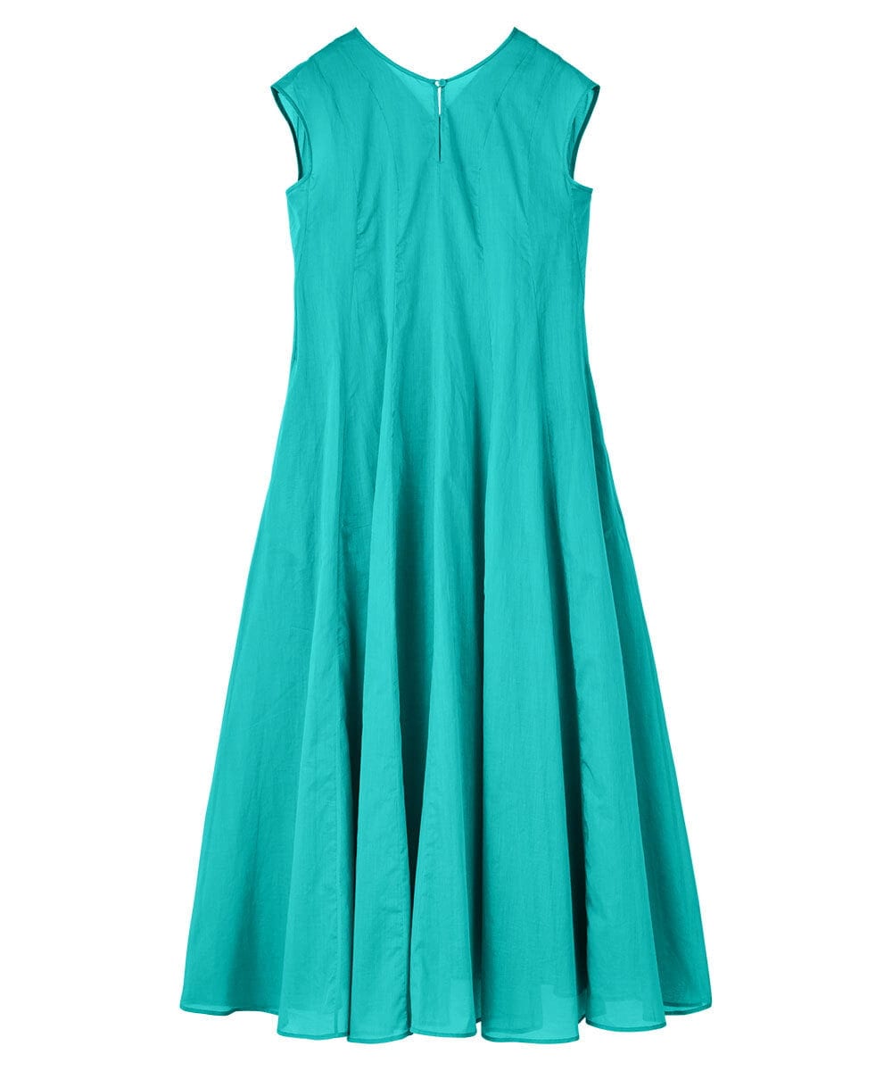 GLEGD07360 S sybilla(エス  バイ シビラ) コットンローンシアードレス ターコイズグリーン