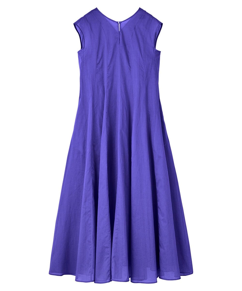 GLEGD07360 S sybilla(エス  バイ シビラ) コットンローンシアードレス ブルー