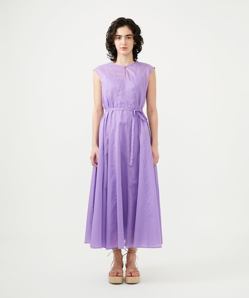 GLEGD07360 S sybilla(エス  バイ シビラ) コットンローンシアードレス リラ