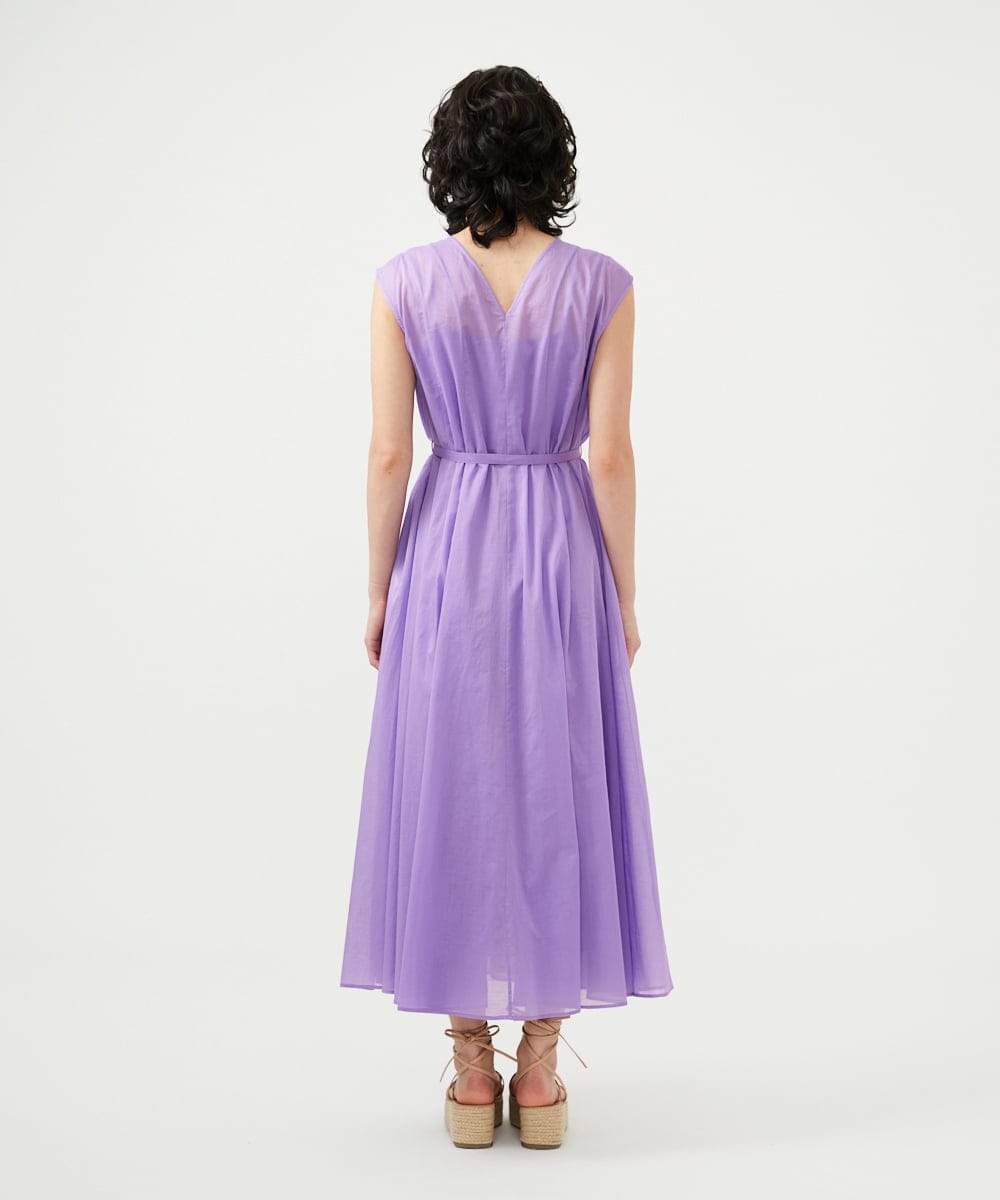 GLEGD07360 S sybilla(エス  バイ シビラ) コットンローンシアードレス リラ