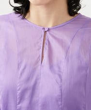 GLEGD07360 S sybilla(エス  バイ シビラ) コットンローンシアードレス リラ