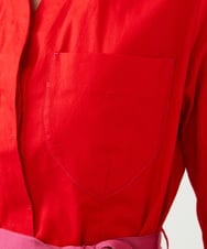 GLEGD08360 S sybilla(エス  バイ シビラ) フォーポケットワンピース レッド