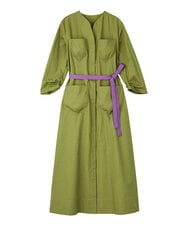 GLEGD08360 S sybilla(エス  バイ シビラ) フォーポケットワンピース オリーブ