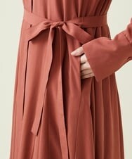 GLEGS01300 S sybilla(エス  バイ シビラ) フルートヘム シャツドレス テラコッタ