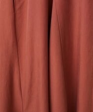 GLEGS01300 S sybilla(エス  バイ シビラ) フルートヘム シャツドレス テラコッタ