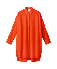 GLEGX03200 S sybilla(エス  バイ シビラ) 【メディア着用】オーバーサイズシャツドレス オレンジ