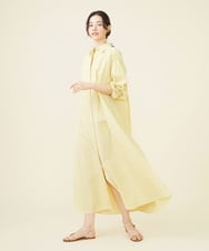 GLEGX12270 S sybilla(エス  バイ シビラ) 【メディア着用】ストライプシャツドレス イエロー