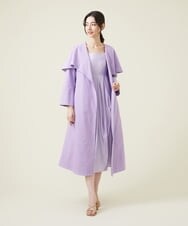 GLEHS07300 S sybilla(エス  バイ シビラ) シャイニーボタニカルフォルムドレス リラ