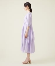 GLEHS07300 S sybilla(エス  バイ シビラ) シャイニーボタニカルフォルムドレス リラ