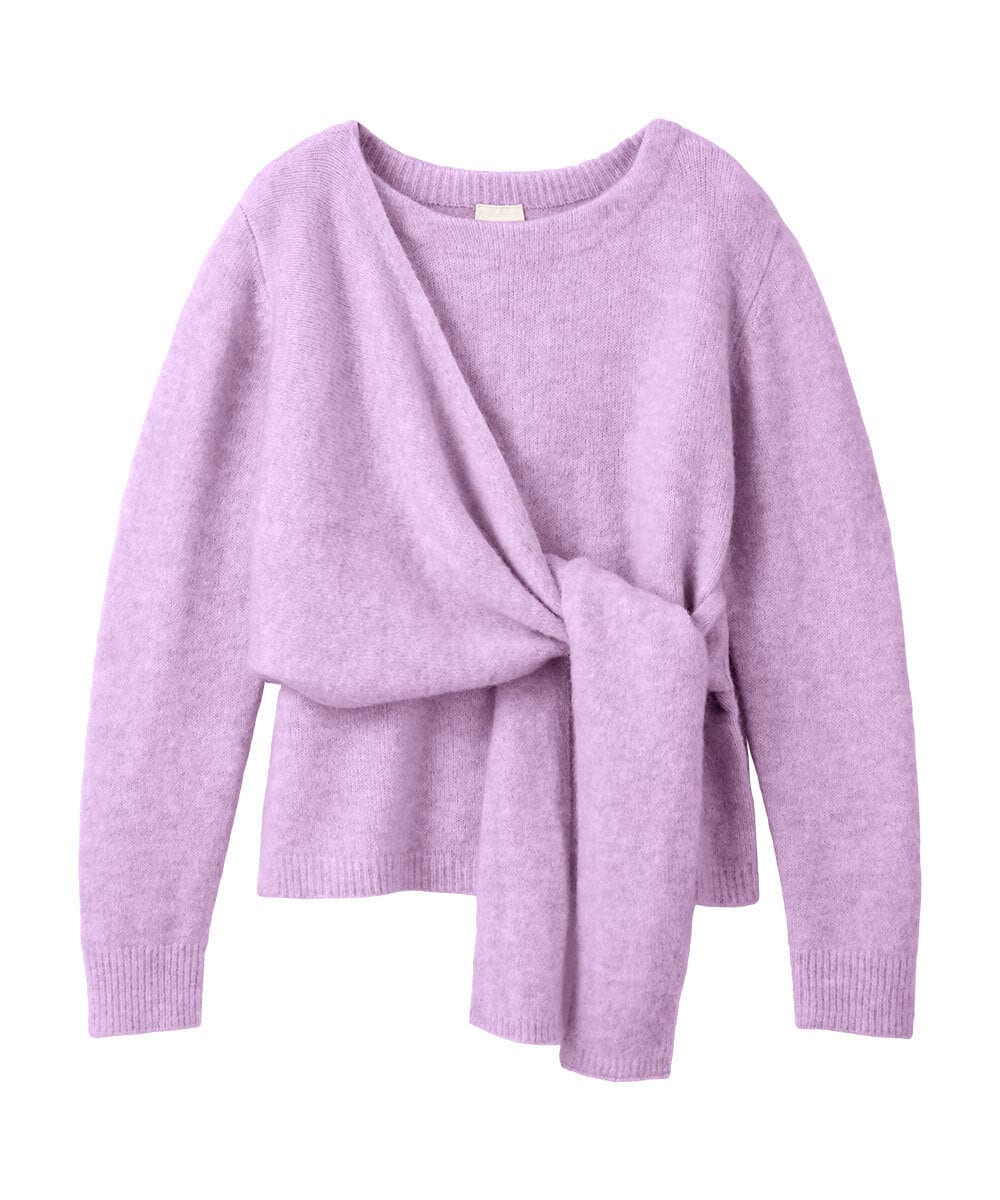 セーラーカラーニットTOPS(F WHITE): TOPS