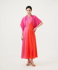 GLFGD01130 S sybilla(エス  バイ シビラ) アシンメトリーニットストール ピンク