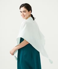 GLFGD01130 S sybilla(エス  バイ シビラ) アシンメトリーニットストール ペールグリーン