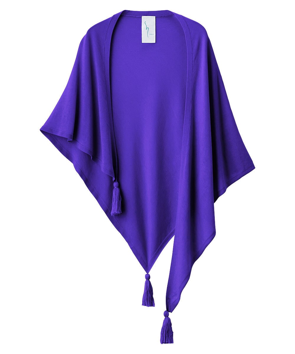 GLFGD01130 S sybilla(エス  バイ シビラ) アシンメトリーニットストール ブルー