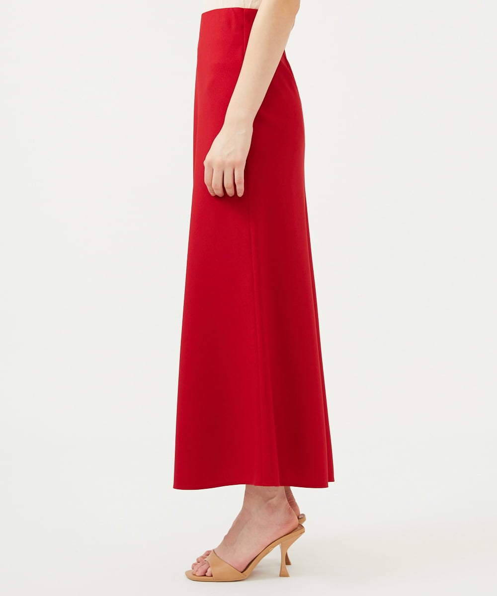 GLHGD01200 S sybilla(エス  バイ シビラ) バイヤスフレアースカート トゥルーレッド