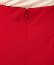 GLHGD01200 S sybilla(エス  バイ シビラ) バイヤスフレアースカート トゥルーレッド