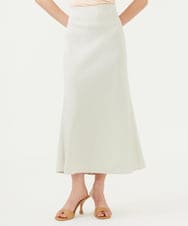 GLHGD01200 S sybilla(エス  バイ シビラ) バイヤスフレアースカート オフベージュ