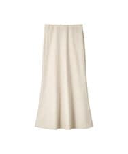 GLHGD01200 S sybilla(エス  バイ シビラ) バイヤスフレアースカート オフベージュ