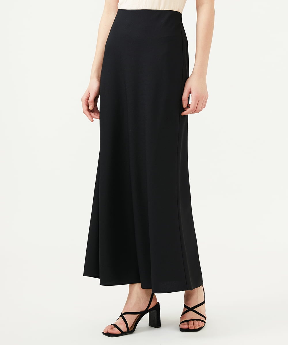 GLHGD01200 S sybilla(エス  バイ シビラ) バイヤスフレアースカート ブラック