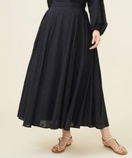 GLHGX01230 S sybilla(エス  バイ シビラ) 【メディア着用】ドットエンブロイダリースカート ブラック