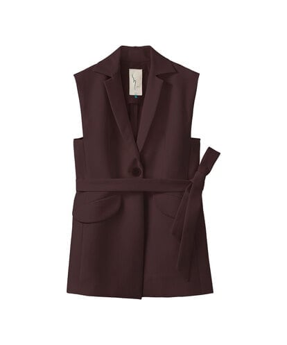 GLJAA01360 S sybilla 【メディア着用】ダブルクロスジレ