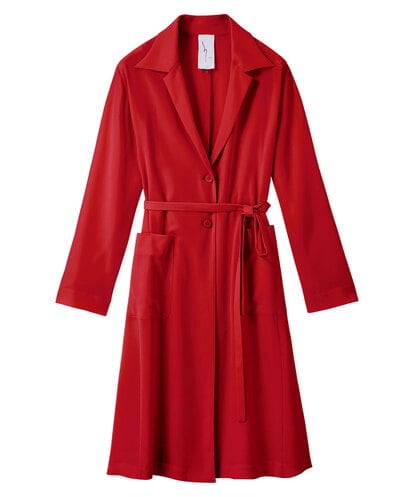 GLJGA01420 S sybilla 【ドラマ着用】トリアセテートローブジャケット