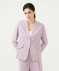 GLJGD01330 S sybilla(エス  バイ シビラ) ノーカラージャケット ペールピンク