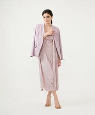 GLJGD01330 S sybilla(エス  バイ シビラ) ノーカラージャケット ペールピンク