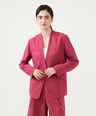 GLJGD01330 S sybilla(エス  バイ シビラ) ノーカラージャケット ラズベリー